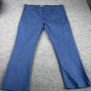 True Nation Athletic Fit Jeans Mens 42x30 Blue Stretch Denim 5 Pocket Casual‎